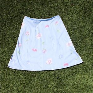Floral Mini Skirt